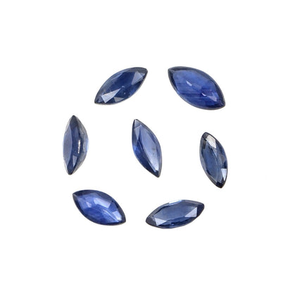 Natural Untreated Blue Sapphire Calibrated Marquise | 2.5x5mm