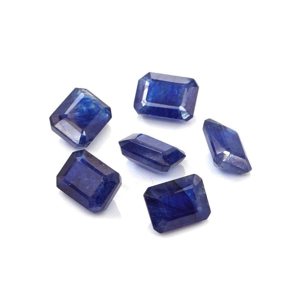 Natural Bangkok Blue Sapphire Calibrated Octagons | 5x7mm & 6x8mm