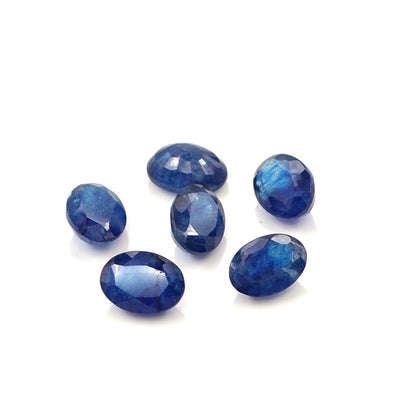 Natural Bangkok Blue Sapphire Calibrated Ovals | 5x7mm & 6x8mm
