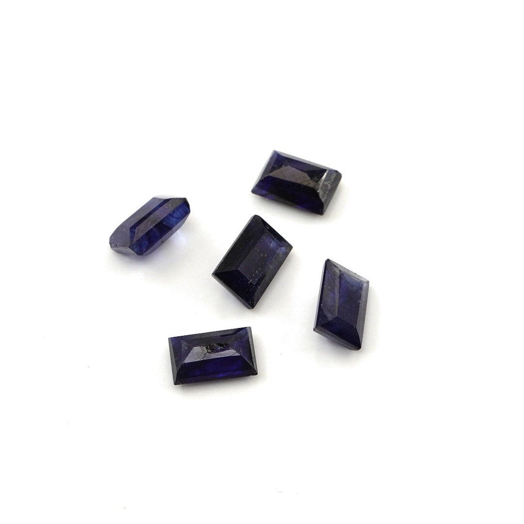 Natural Bangkok Blue Sapphire Calibrated Baguettes | 5x7mm & 6x8mm