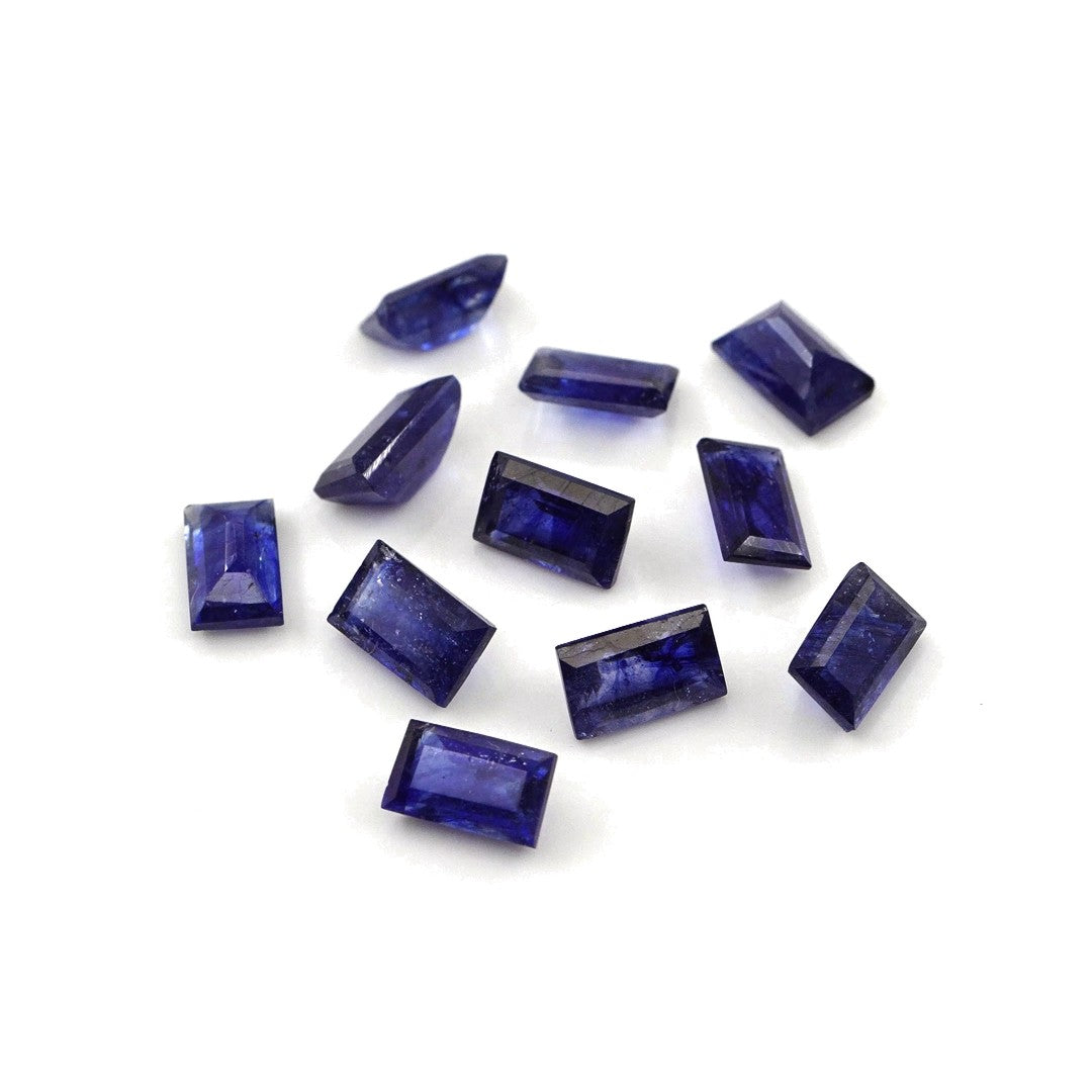 Natural Bangkok Blue Sapphire Calibrated Baguettes | 3x5mm & 4x6mm