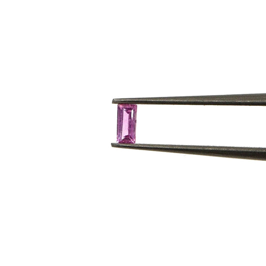 Natural Untreated Mozambique Pink Sapphire Calibrated Baguettes | 2x4mm & 2.5x5mm
