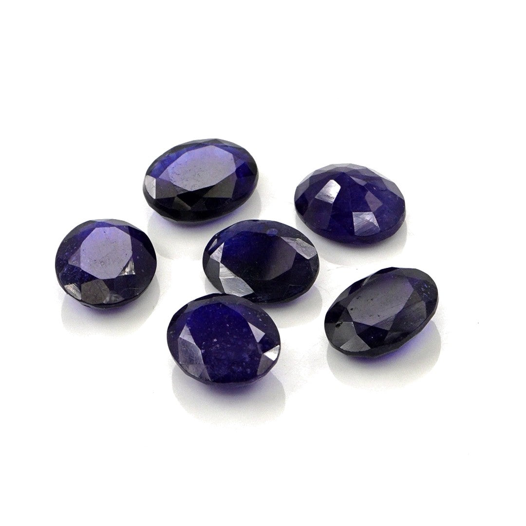 Natural Bangkok Blue Sapphire Calibrated Ovals | 5x7mm & 6x8mm