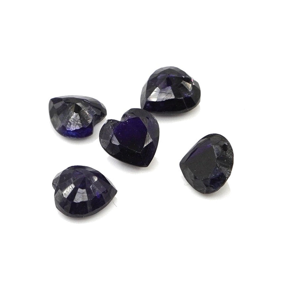 Natural Bangkok Blue Sapphire Calibrated Hearts | 5mm & 6mm