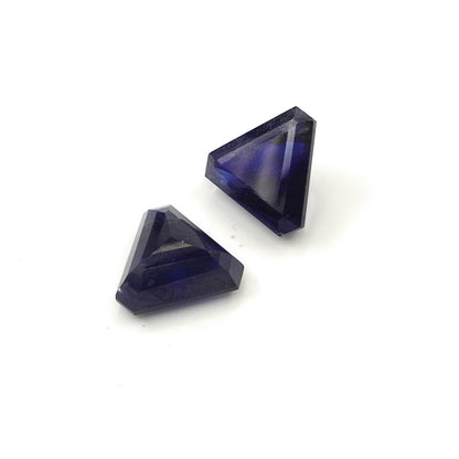 Natural Bangkok Blue Sapphire Calibrated Trillions | 7mm & 8mm