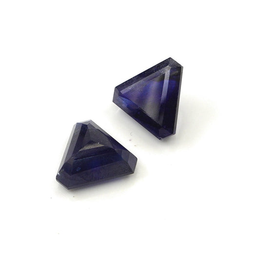 Natural Bangkok Blue sapphire Loose Trillion Cut | 9mm & 10mm BS-T14 Picture-1