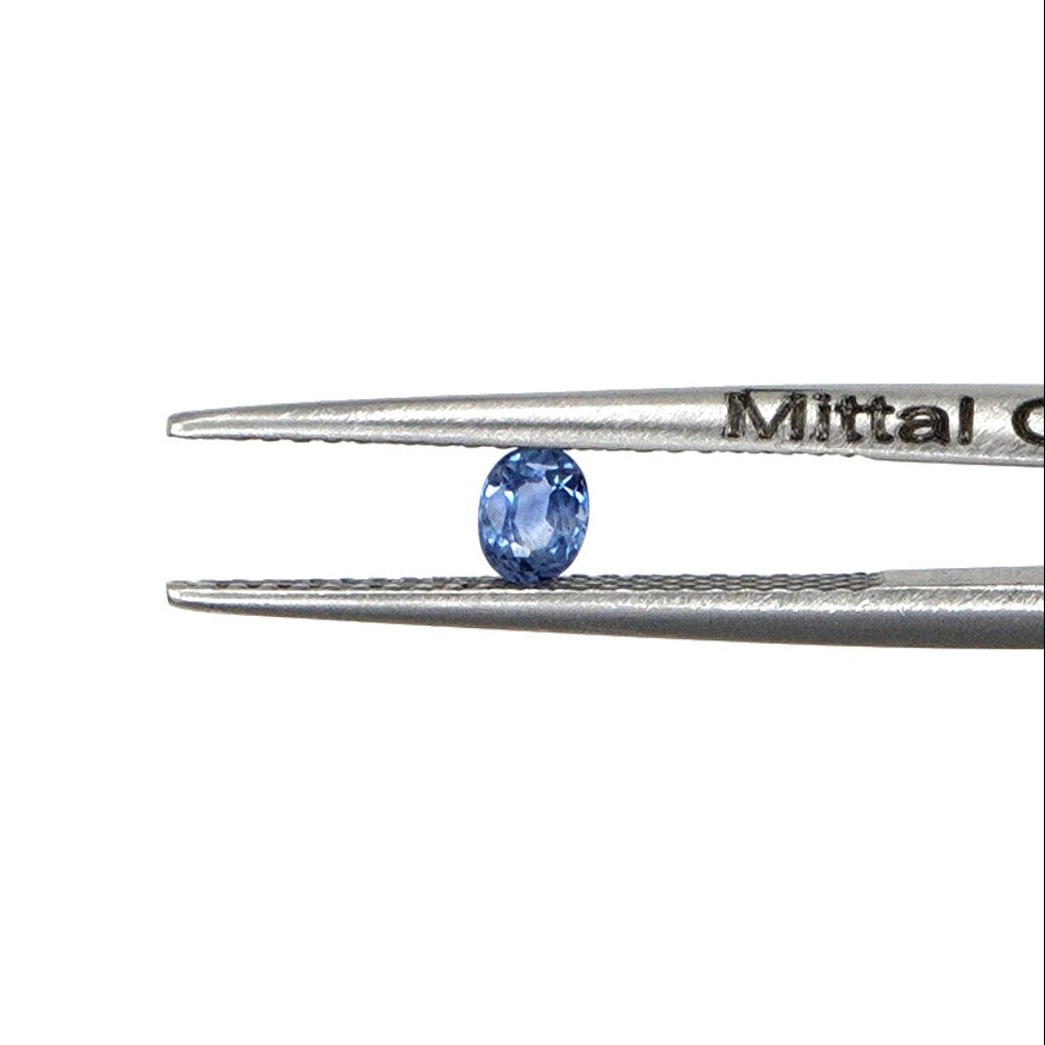 Natural Untreated Blue Sapphire Calibrated Ovals | 3x4mm & 4x5mm
