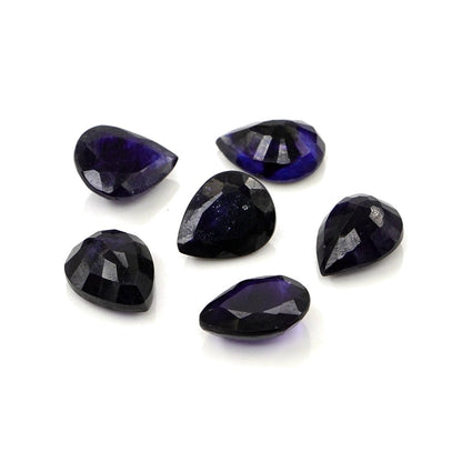 Natural Bangkok Blue Sapphire Calibrated Pears | 7x9mm & 8x10mm