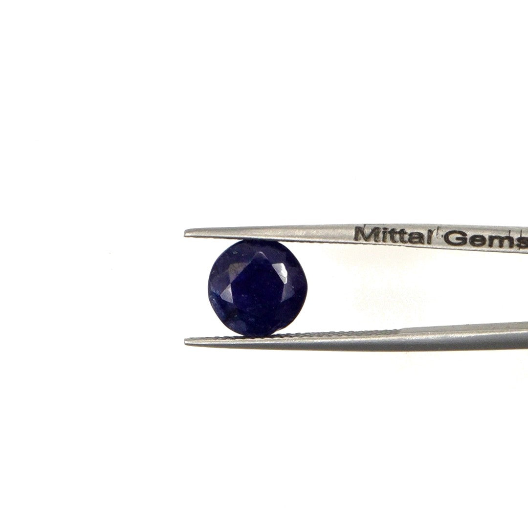 Natural Bangkok Blue Sapphire Calibrated Rounds | 9mm & 10mm