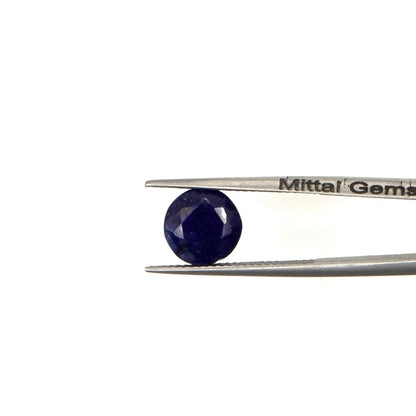 Natural Bangkok Blue Sapphire Calibrated Rounds | 9mm & 10mm