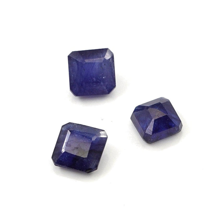Natural Bangkok Blue sapphire Calibrated Square Octagon | 7mm & 7.5mm