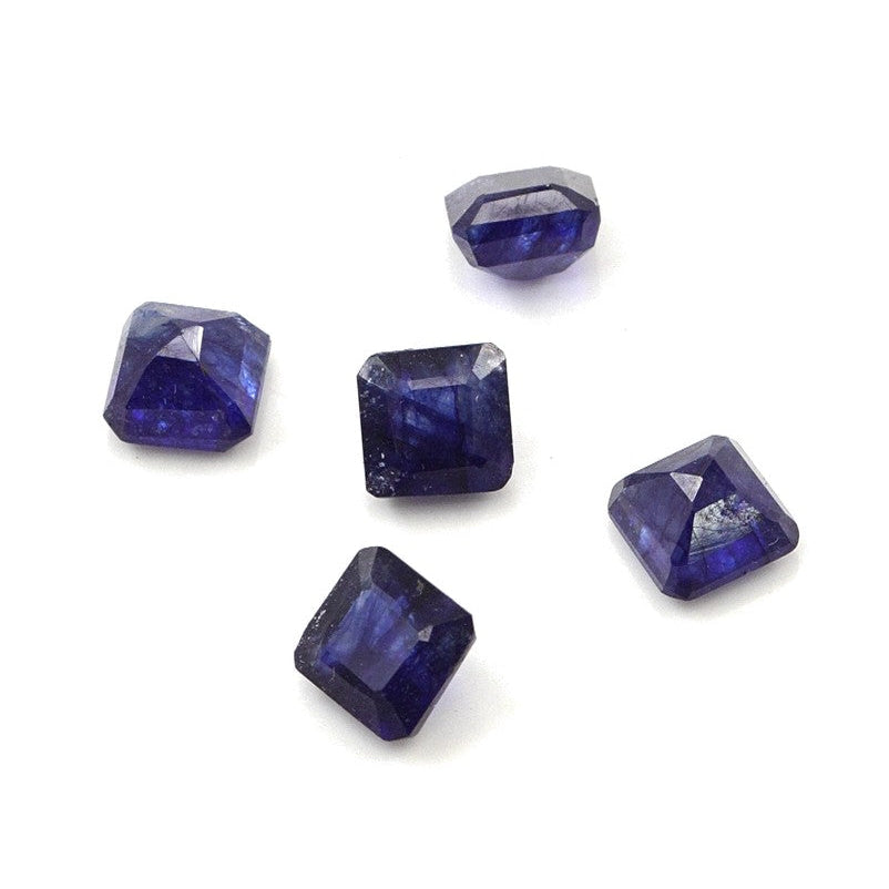 Natural Bangkok Blue sapphire Calibrated Square Octagon | 5mm & 5.5mm