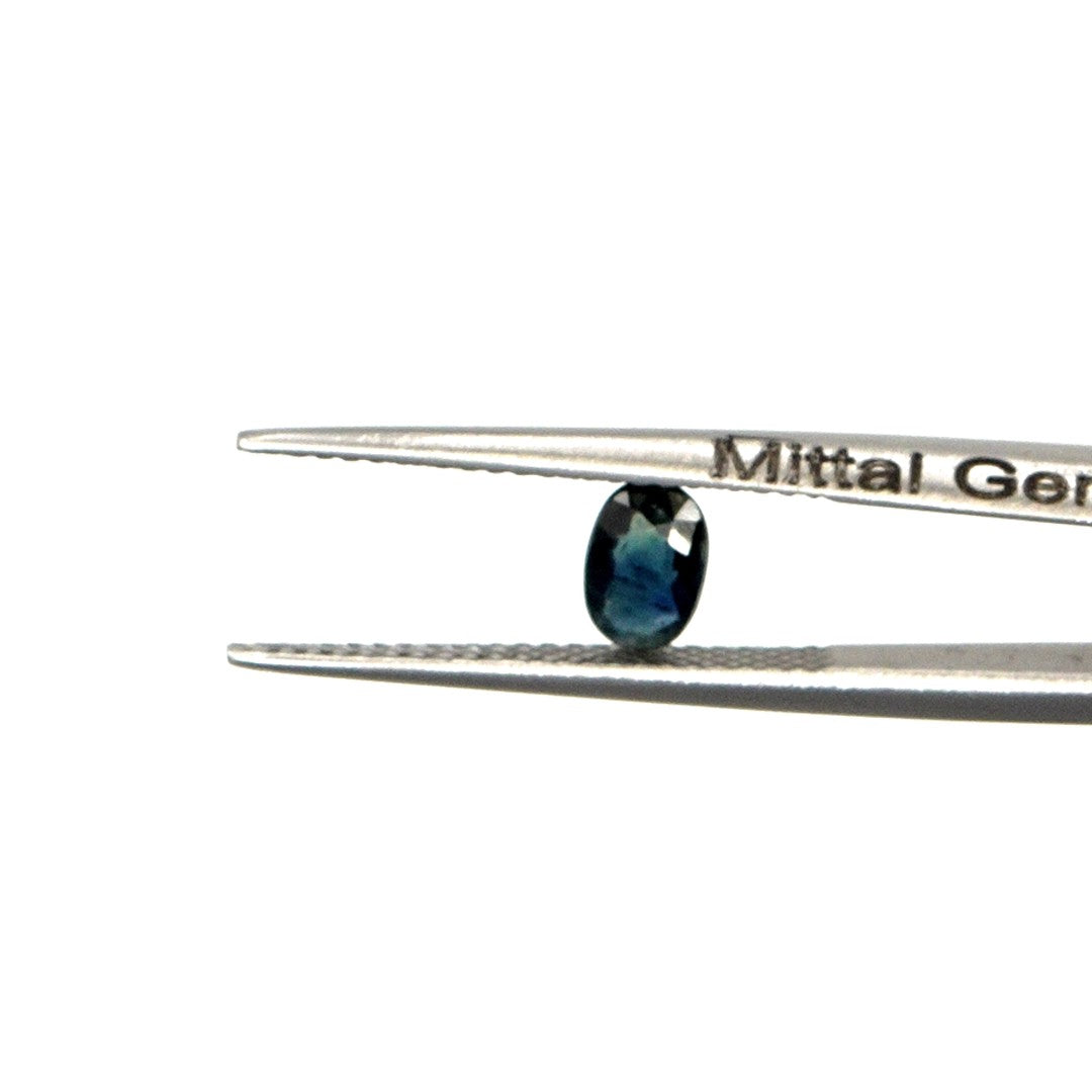 Natural Untreated Teal Sapphire Calibrated Ovals | 3x5mm & 4x6mm