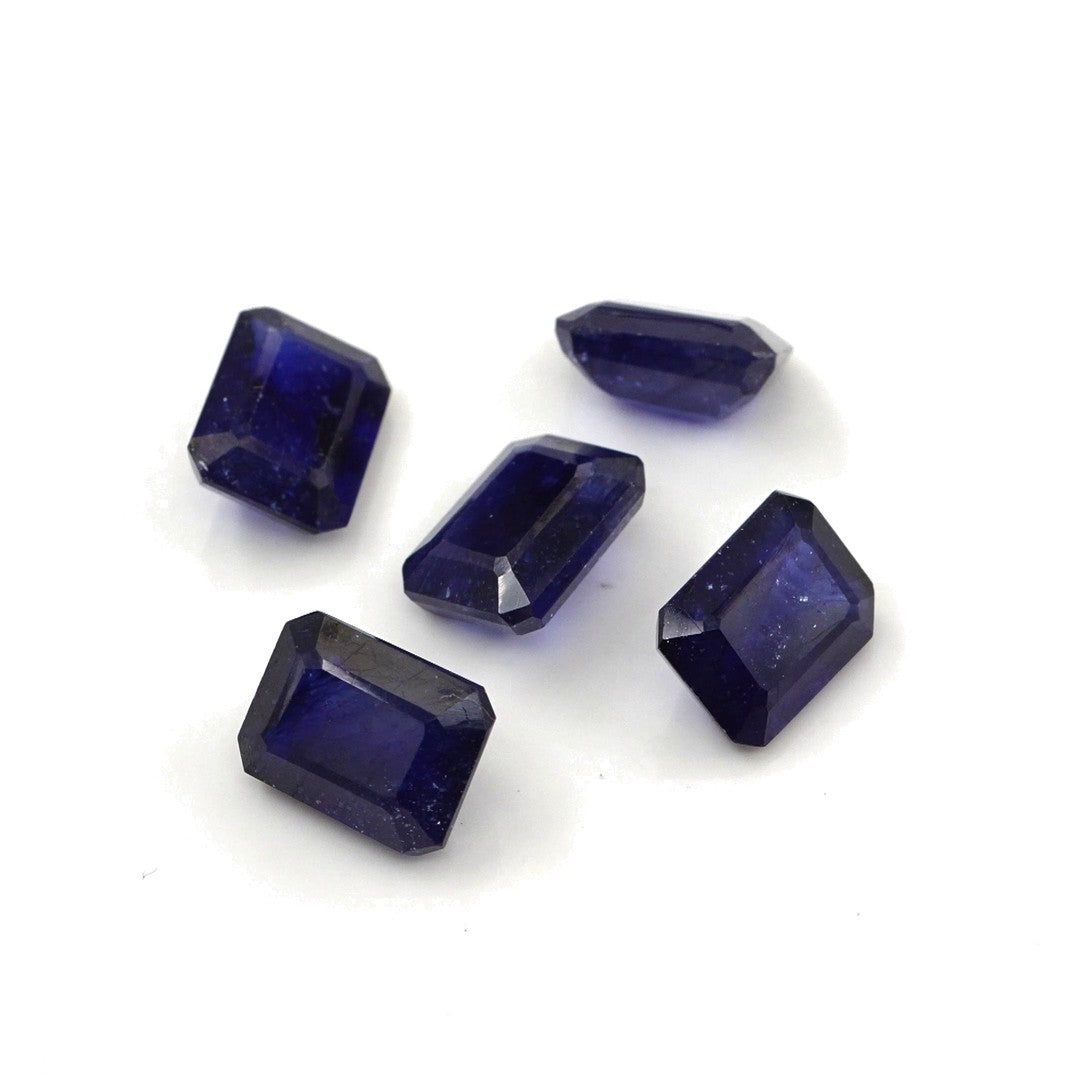 Natural Bangkok Blue Sapphire Calibrated Octagons | 5x7mm & 6x8mm