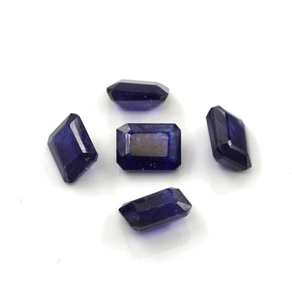 Natural Bangkok Blue Sapphire Calibrated Octagons | 5x7mm & 6x8mm