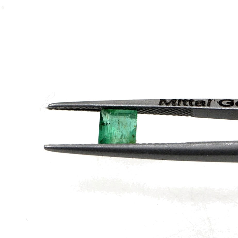 Natural Zambian Emerald Square | 0.75cts