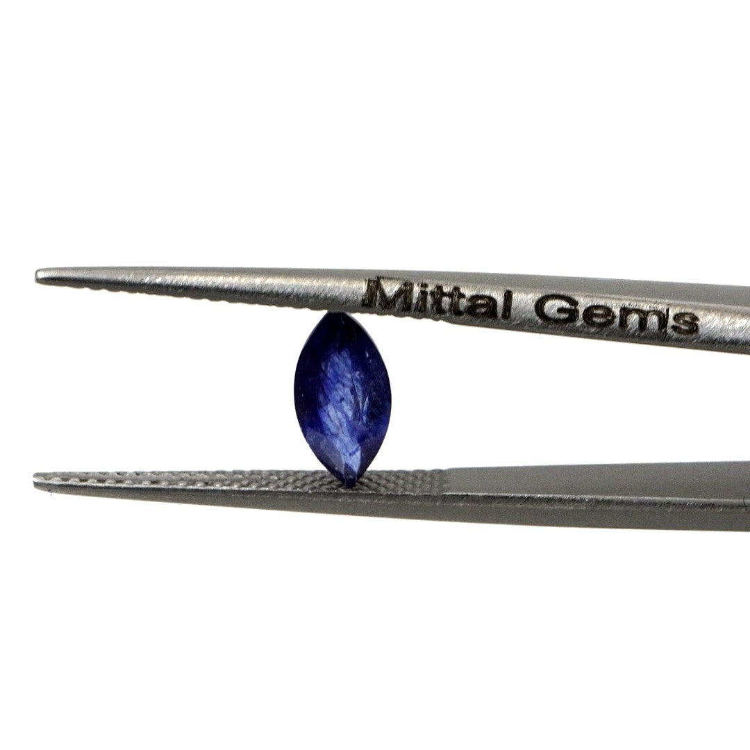 Natural Bangkok Blue Sapphire Calibrated Marquise | 5x10mm & 6x12mm