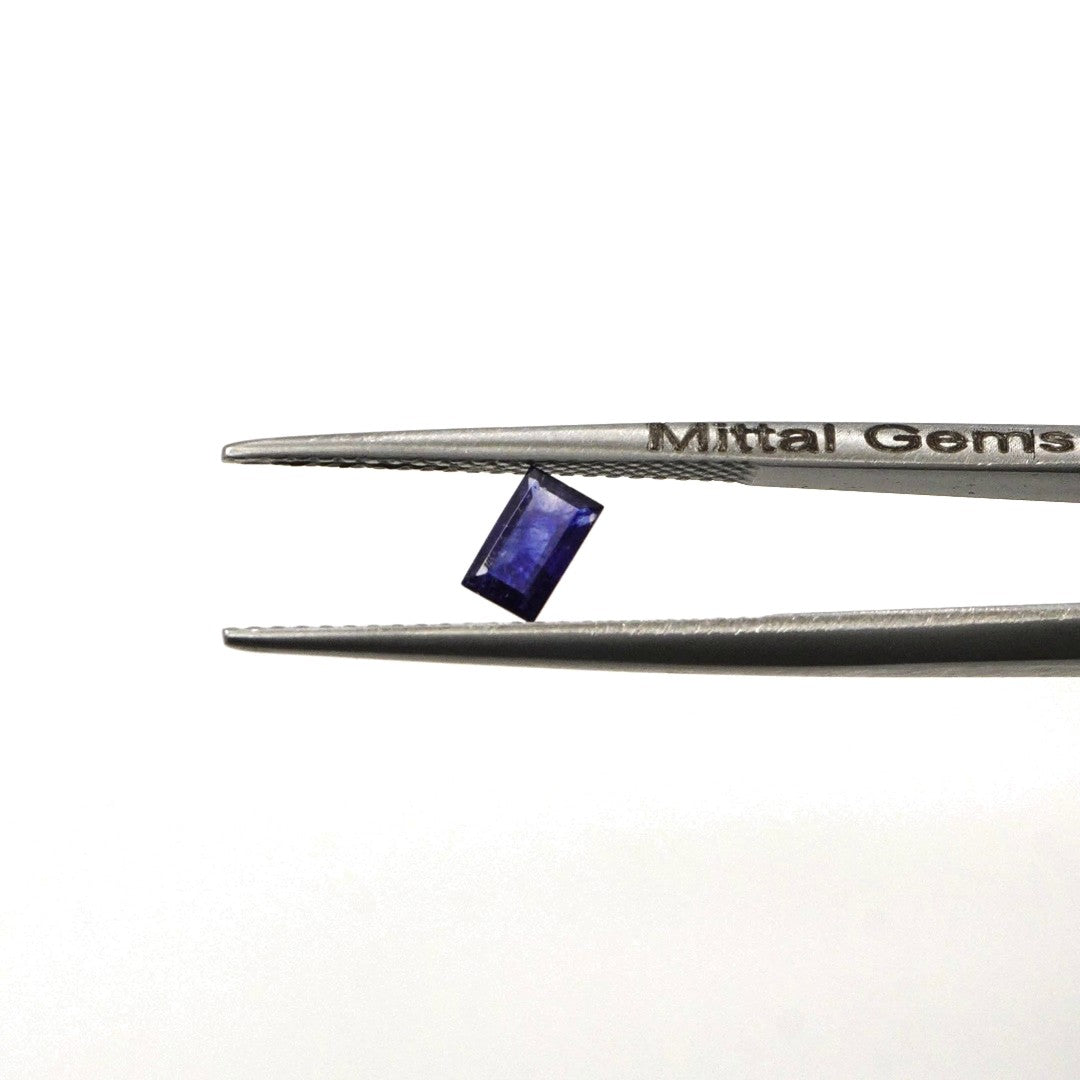 Natural Bangkok Blue Sapphire Calibrated Baguettes | 3x5mm & 4x6mm