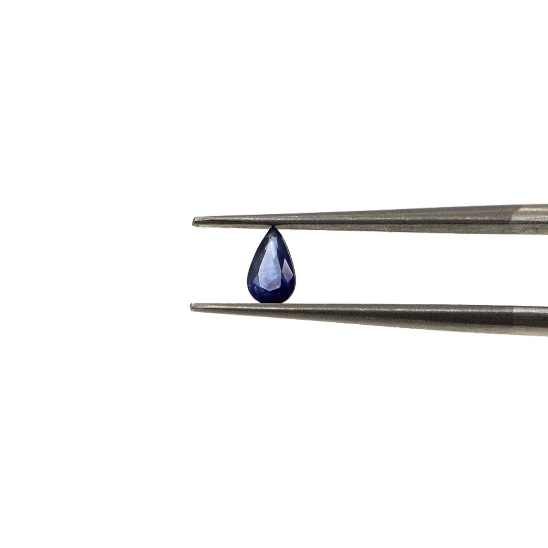 Natural Untreated Blue Sapphire Calibrated Pears | 3x5mm & 4x6mm