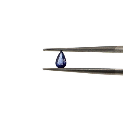 Natural Untreated Blue Sapphire Calibrated Pears | 3x5mm & 4x6mm