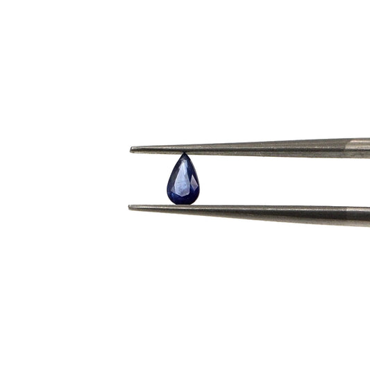 Natural Untreated Blue Sapphire Calibrated Pears | 3x5mm & 4x6mm