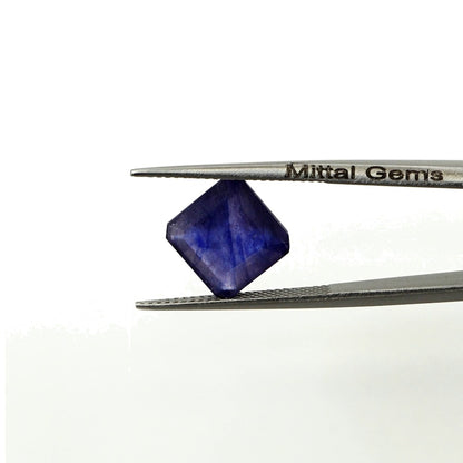 Natural Bangkok Blue sapphire Calibrated Square Octagons | 10mm & 10.5mm