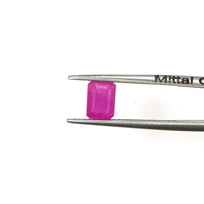 Natural Untreated Mozambique Ruby Calibrated Octagons | 5x7mm & 6x8mm