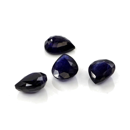 Natural Bangkok Blue Sapphire Calibrated Pears | 9x11mm & 10x12mm