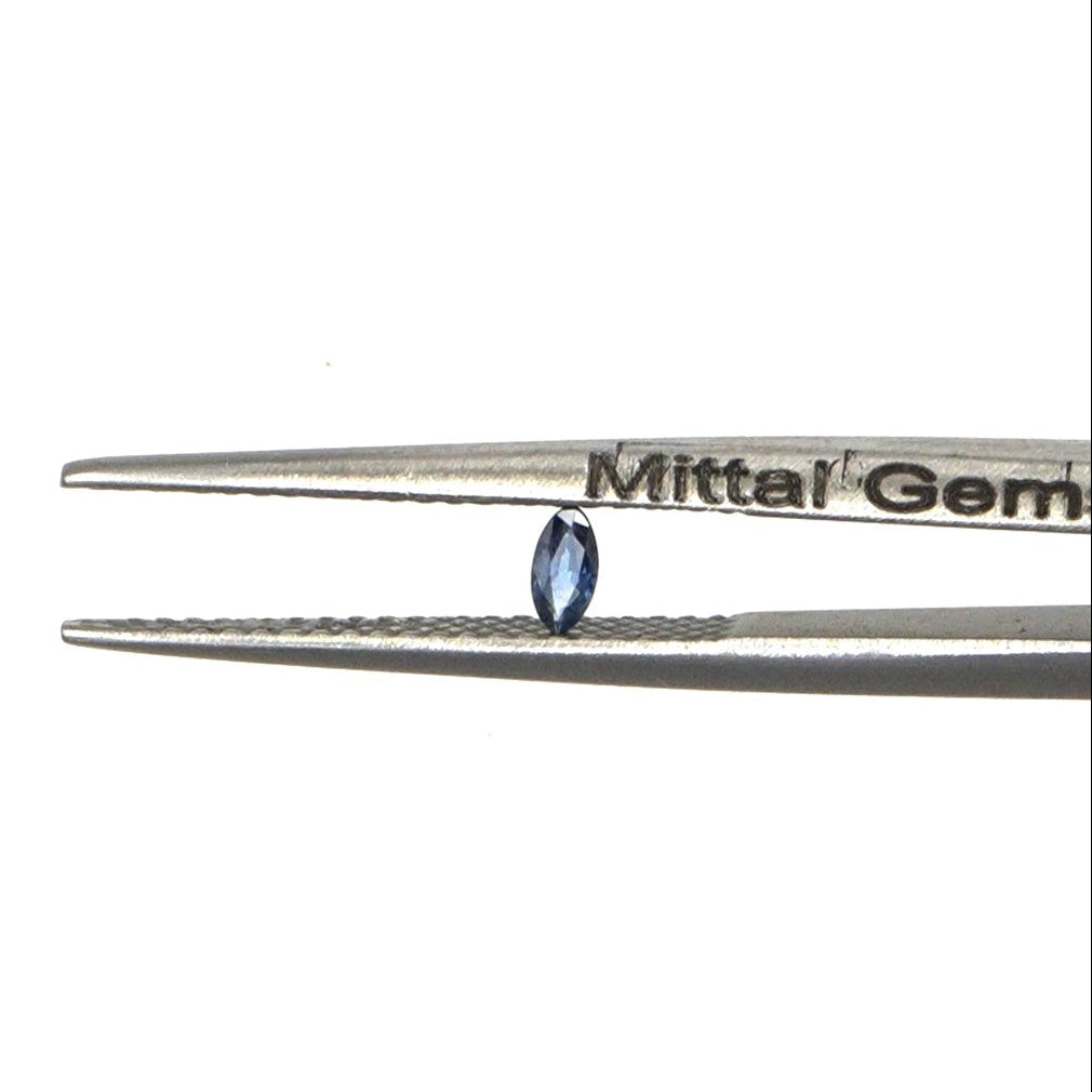 Natural Untreated Blue Sapphire Calibrated Marquise | 1.5x3mm & 2x4mm