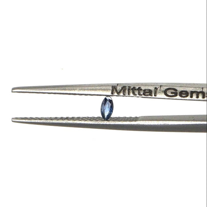 Natural Untreated Blue Sapphire Calibrated Marquise | 1.5x3mm & 2x4mm