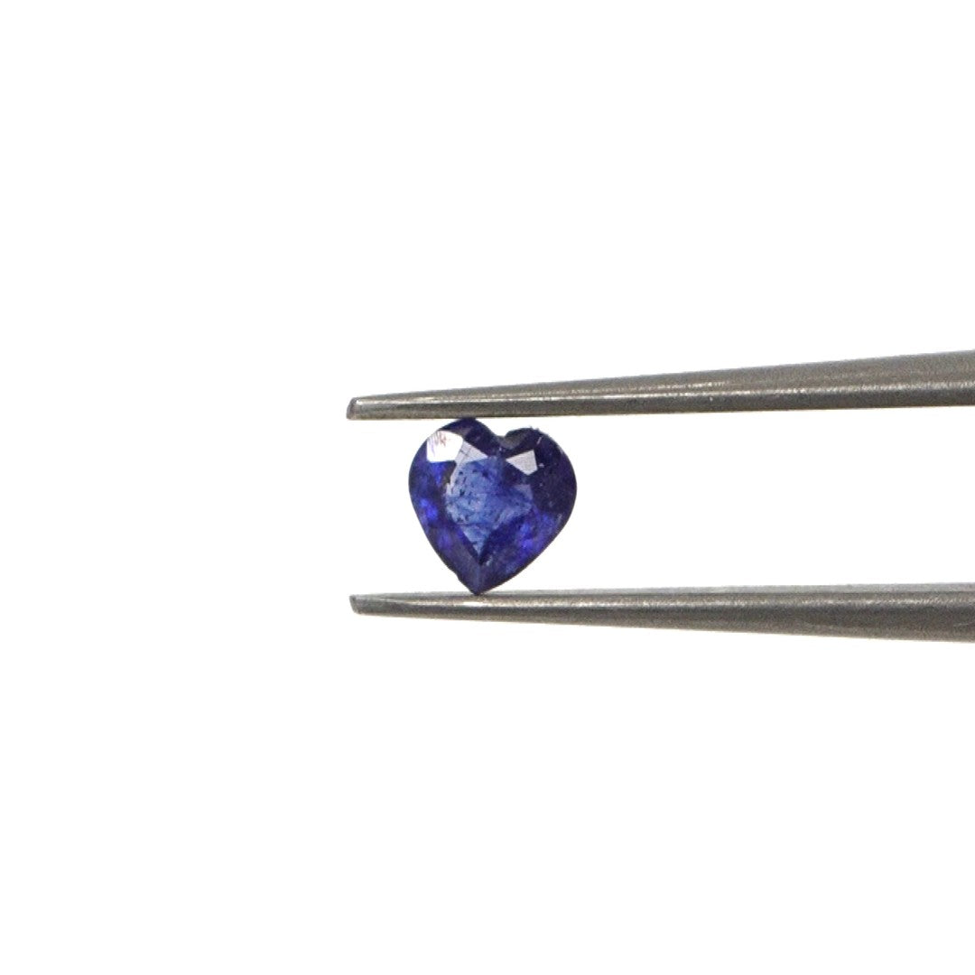 Natural Bangkok Blue Sapphire Calibrated Hearts | 4mm & 4.5mm