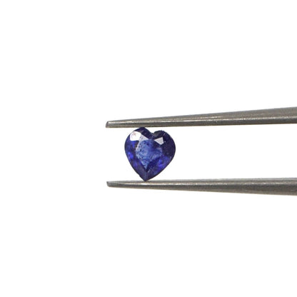 Natural Bangkok Blue Sapphire Calibrated Hearts | 4mm & 4.5mm