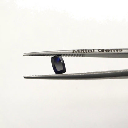 Natural Bangkok Blue sapphire Calibrated Long Cushions | 5x7mm & 6x8mm