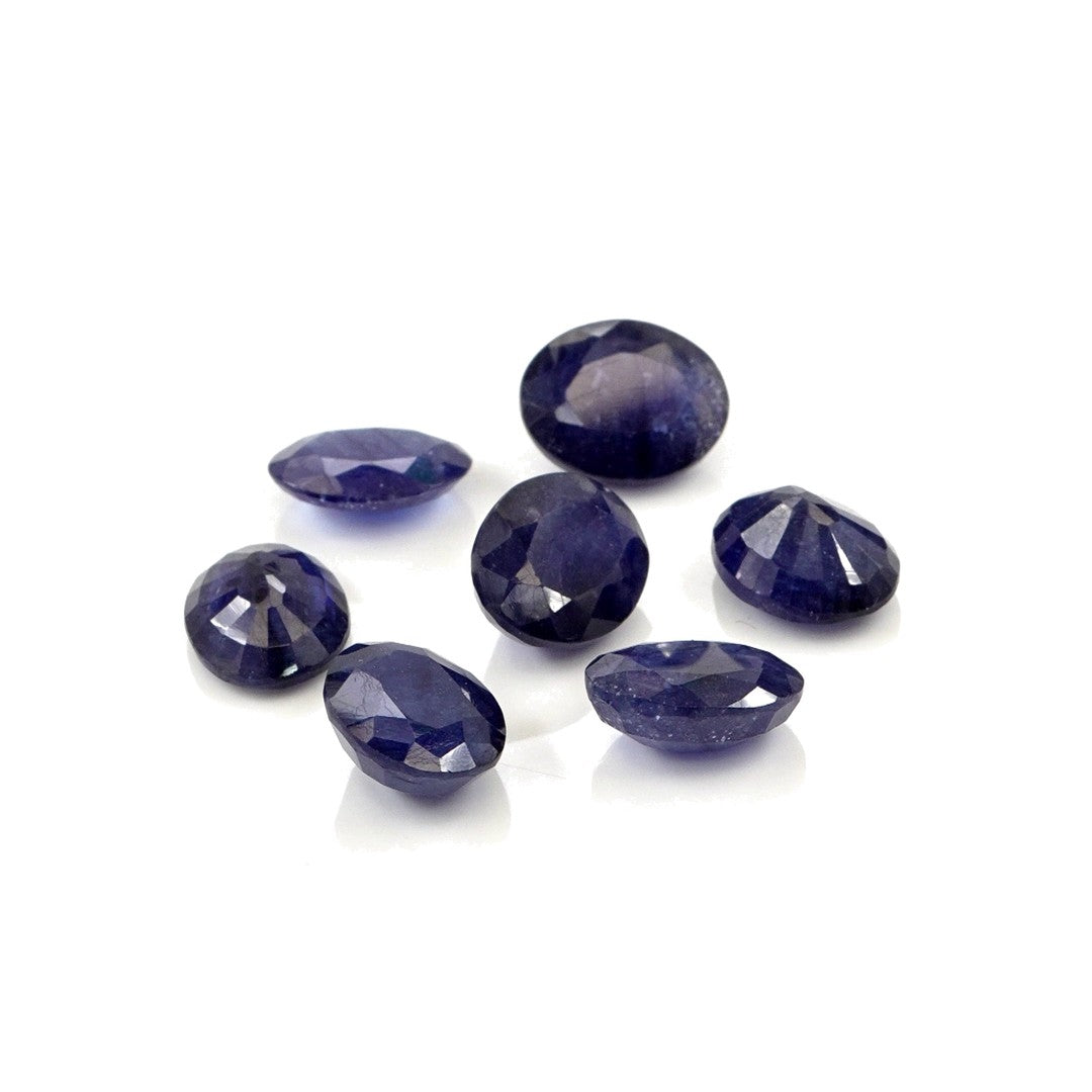 Natural Bangkok Blue Sapphire Calibrated Ovals | 7x9mm & 8x10mm