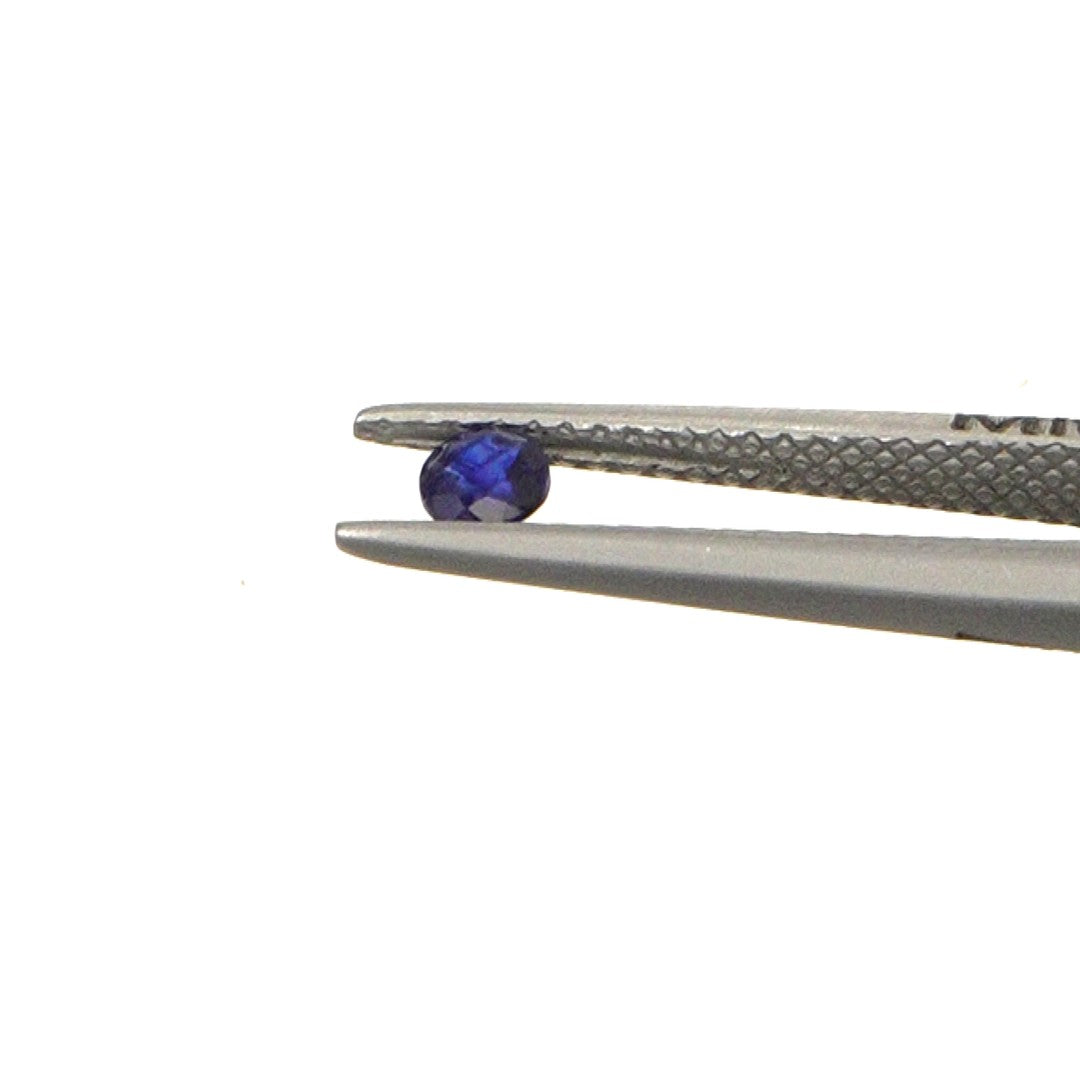 Natural Bangkok Blue Sapphire Calibrated Rounds | 3mm & 3.5mm