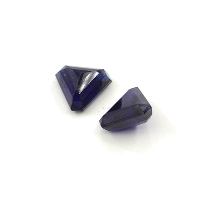 Natural Bangkok Blue sapphire Calibrated Trillions | 9mm & 10mm