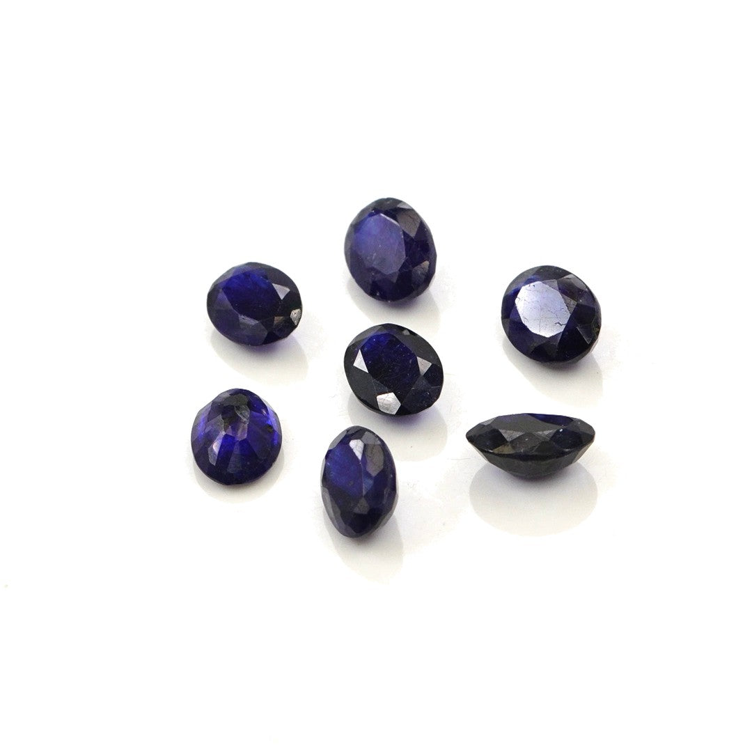 Natural Bangkok Blue Sapphire Calibrated Ovals | 5x7mm & 6x8mm