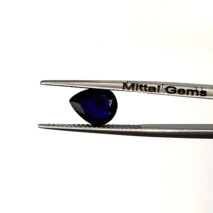 Natural Bangkok Blue Sapphire Calibrated Pears | 7x9mm & 8x10mm