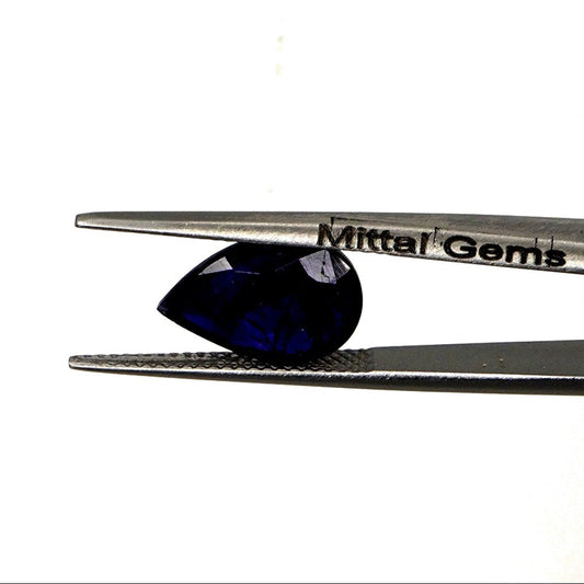 Natural Bangkok Blue Sapphire Calibrated Pears | 9x11mm & 10x12mm