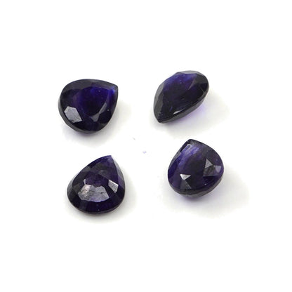 Natural Bangkok Blue Sapphire Calibrated Pears | 7x9mm & 8x10mm