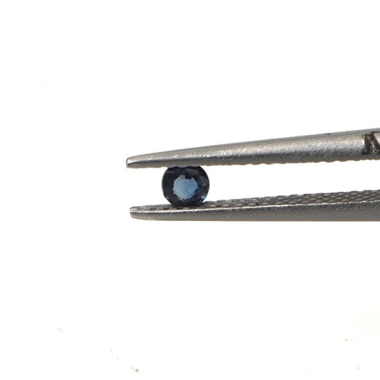 Natural Untreated Blue Sapphire Calibrated Rounds | 3mm & 3.5mm
