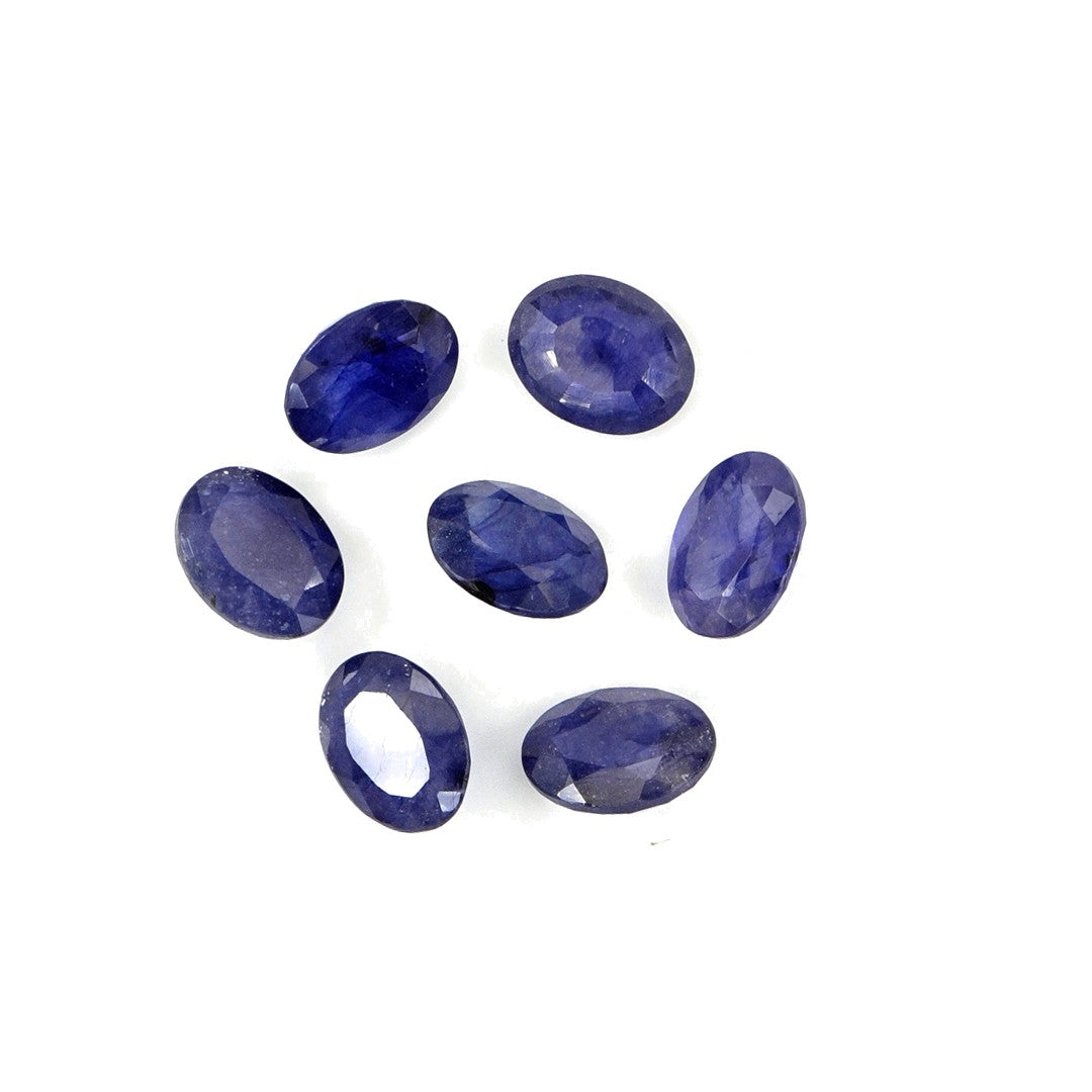 Natural Bangkok Blue Sapphire Calibrated Ovals | 7x9mm & 8x10mm