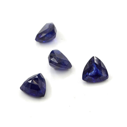 Natural Bangkok Blue sapphire Calibrated Trillions | 5mm & 5.5mm