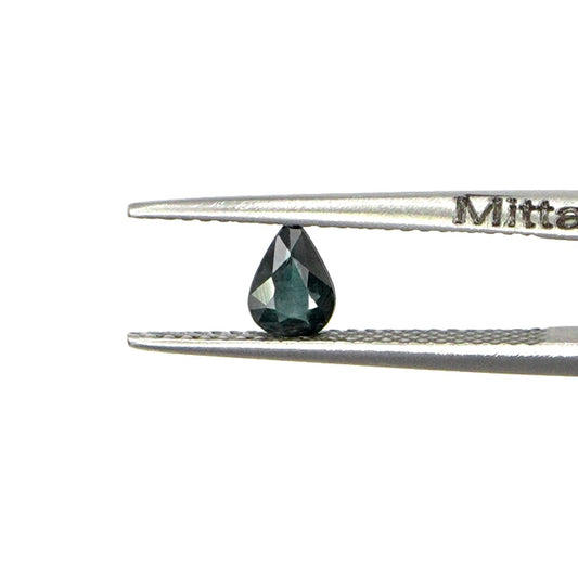 Natural Untreated Teal Sapphire Calibrated Pears | 3x5mm & 4x6mm