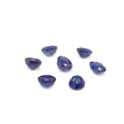 Natural Bangkok Blue Sapphire Calibrated Rounds | 4mm & 4.5mm