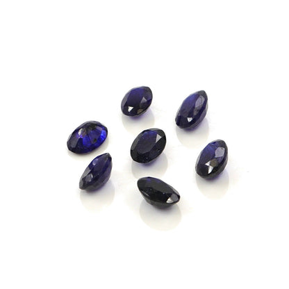 Natural Bangkok Blue Sapphire Calibrated Ovals | 5x7mm & 6x8mm