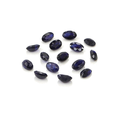 Natural Bangkok Blue Sapphire Calibrated Ovals | 3x5mm & 4x6mm