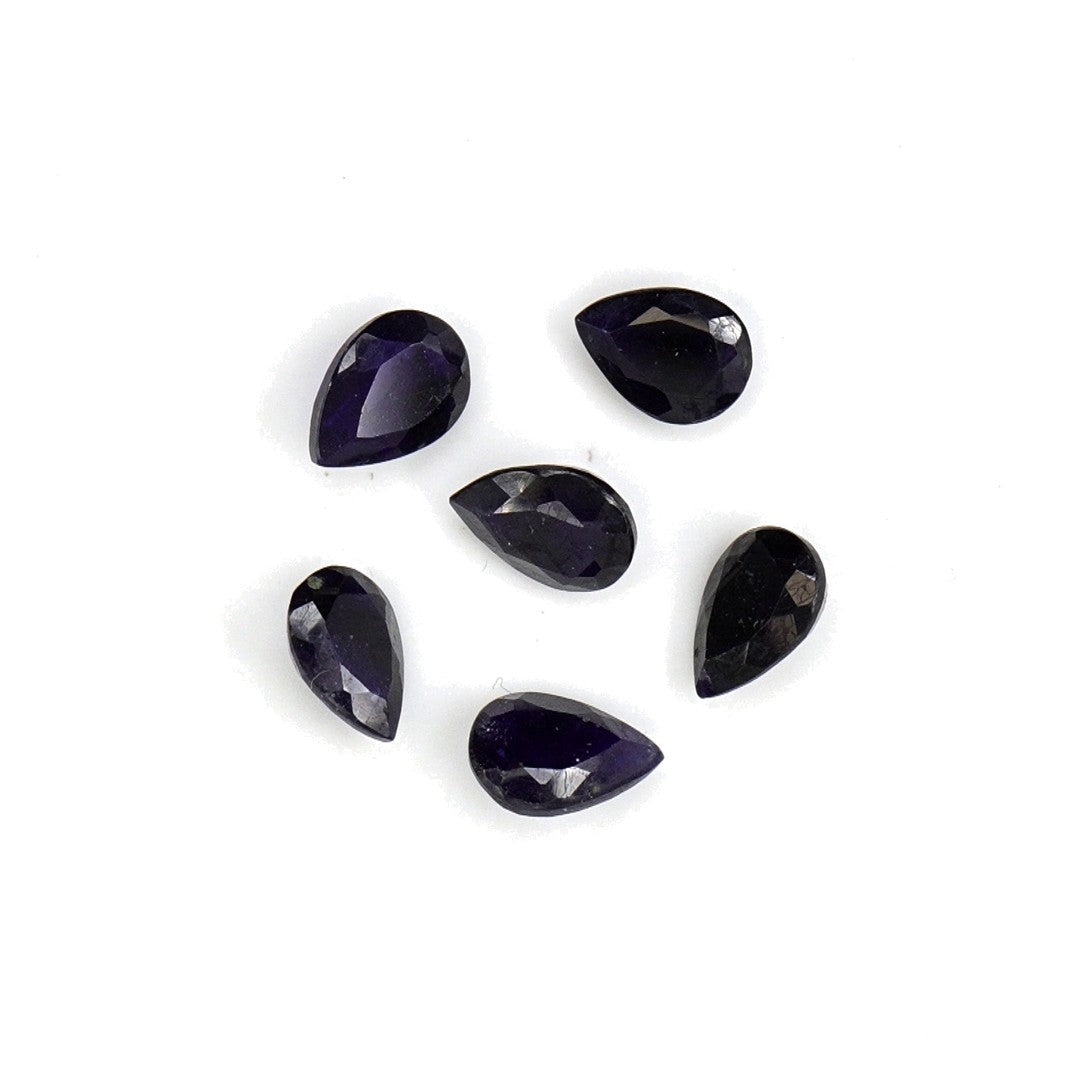Natural Bangkok Blue Sapphire Calibrated Pears | 5x7mm & 6x8mm