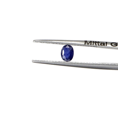 Natural Untreated Blue Sapphire Calibrated Ovals | 3x4mm & 4x5mm