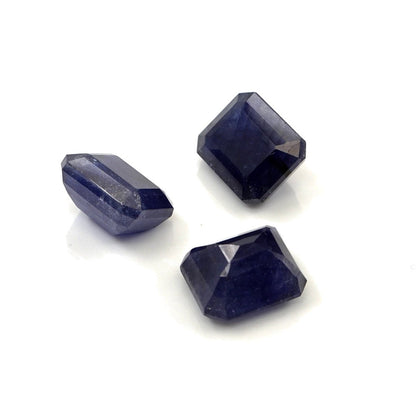 Natural Bangkok Blue Sapphire Calibrated Octagons | 9x11mm & 10x12mm